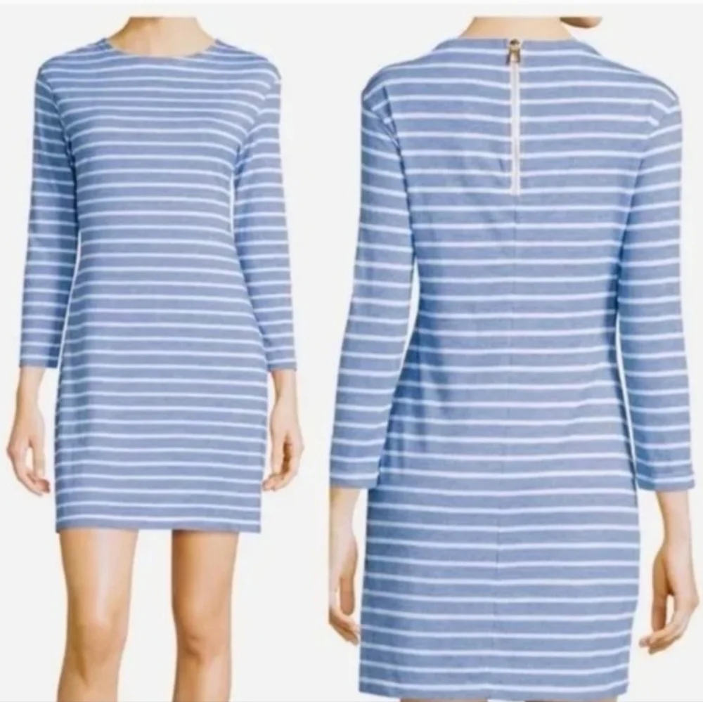 SAIL TO SABLE Blue and White Striped Dress - Picture 2 of 7